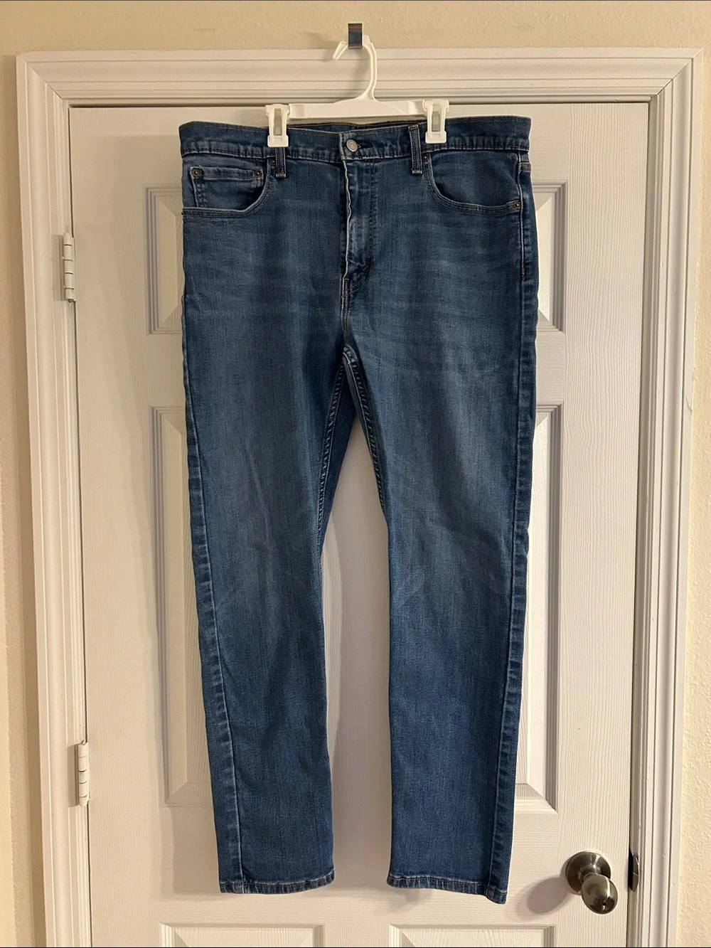 Levi's Slim Straight Dark Blue Jeans